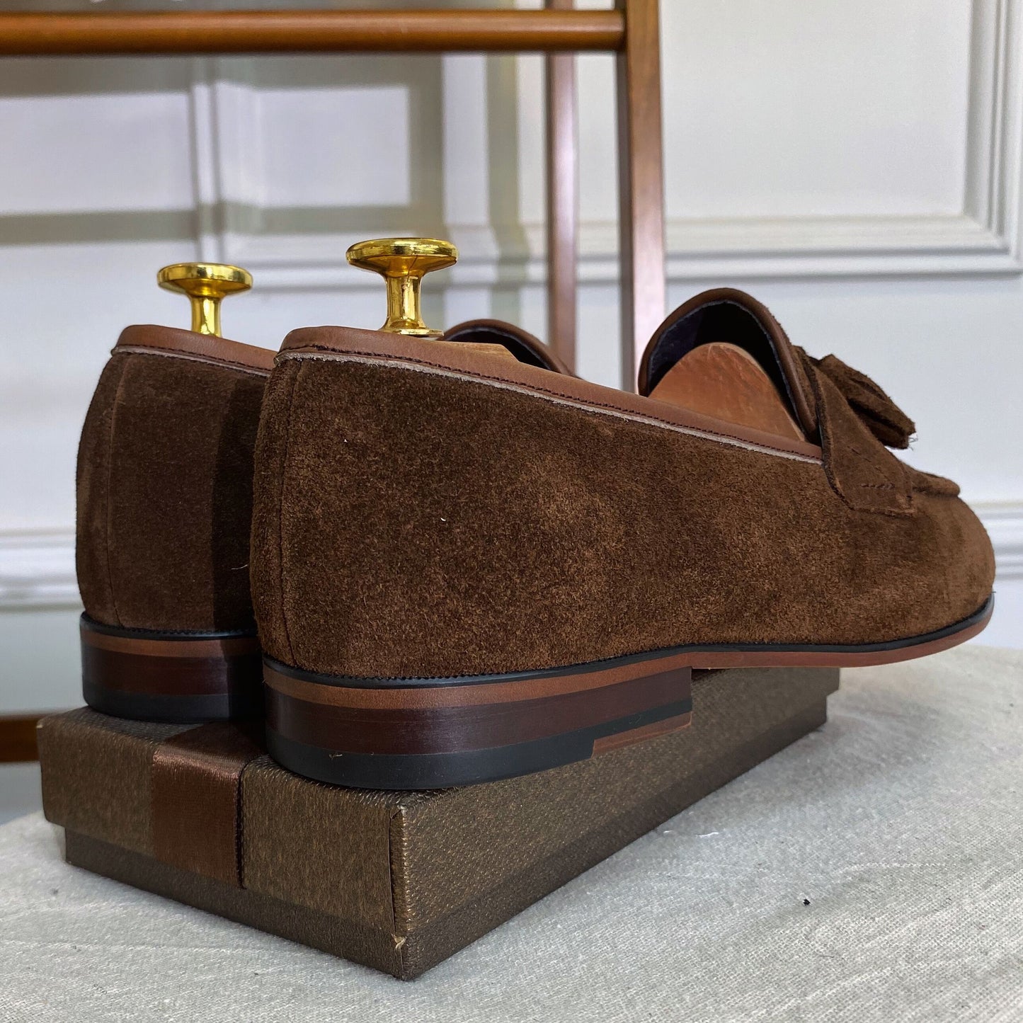 Newport Suede Tassel Loafers