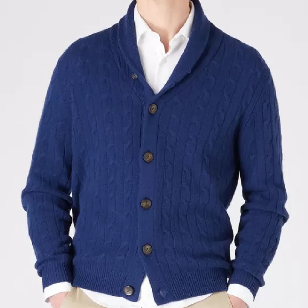 Men's cashmere cardigans