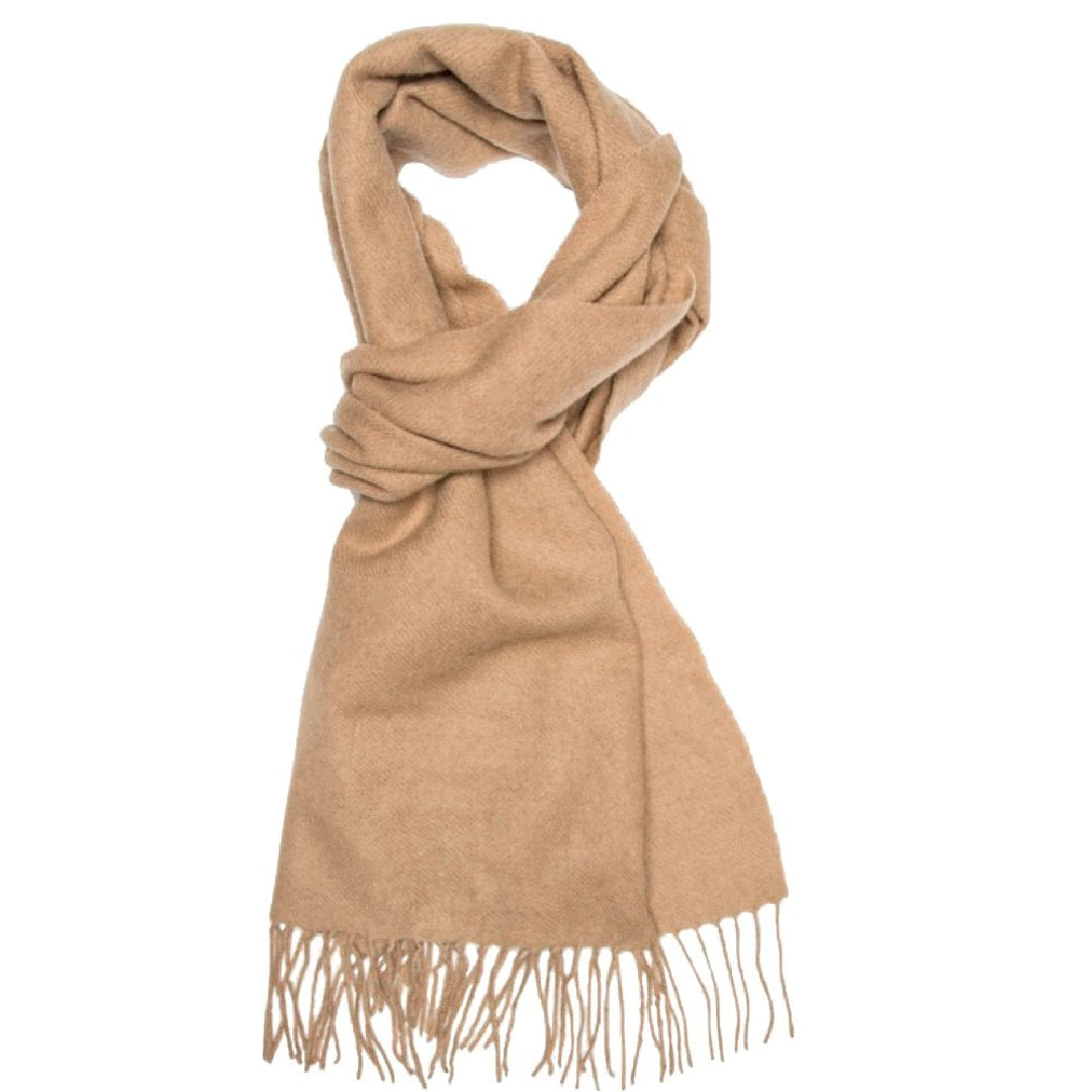 Beige Wool Scarf