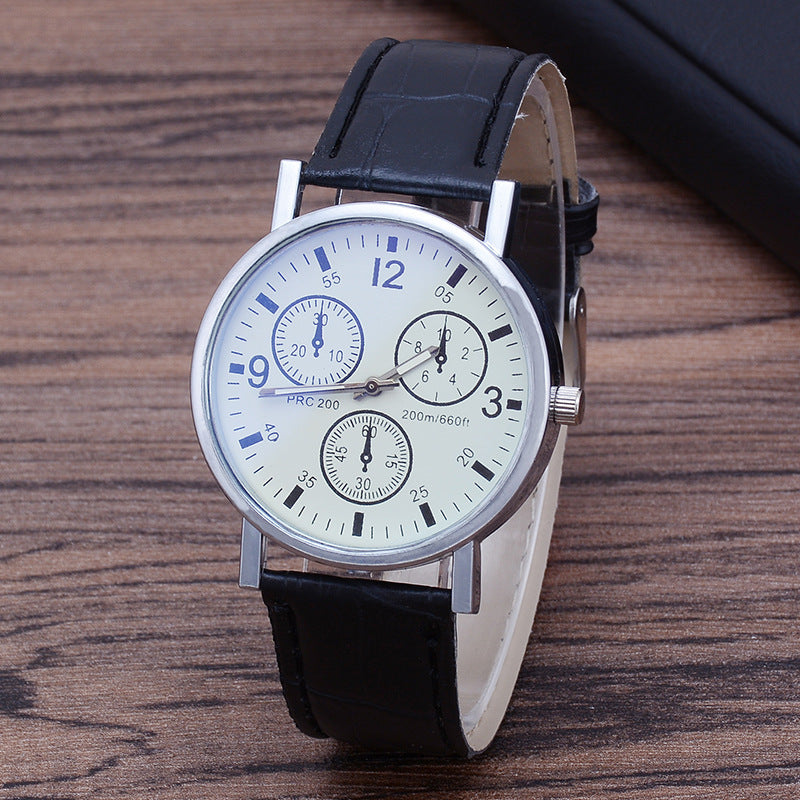 Black belt vintage Old Money watch