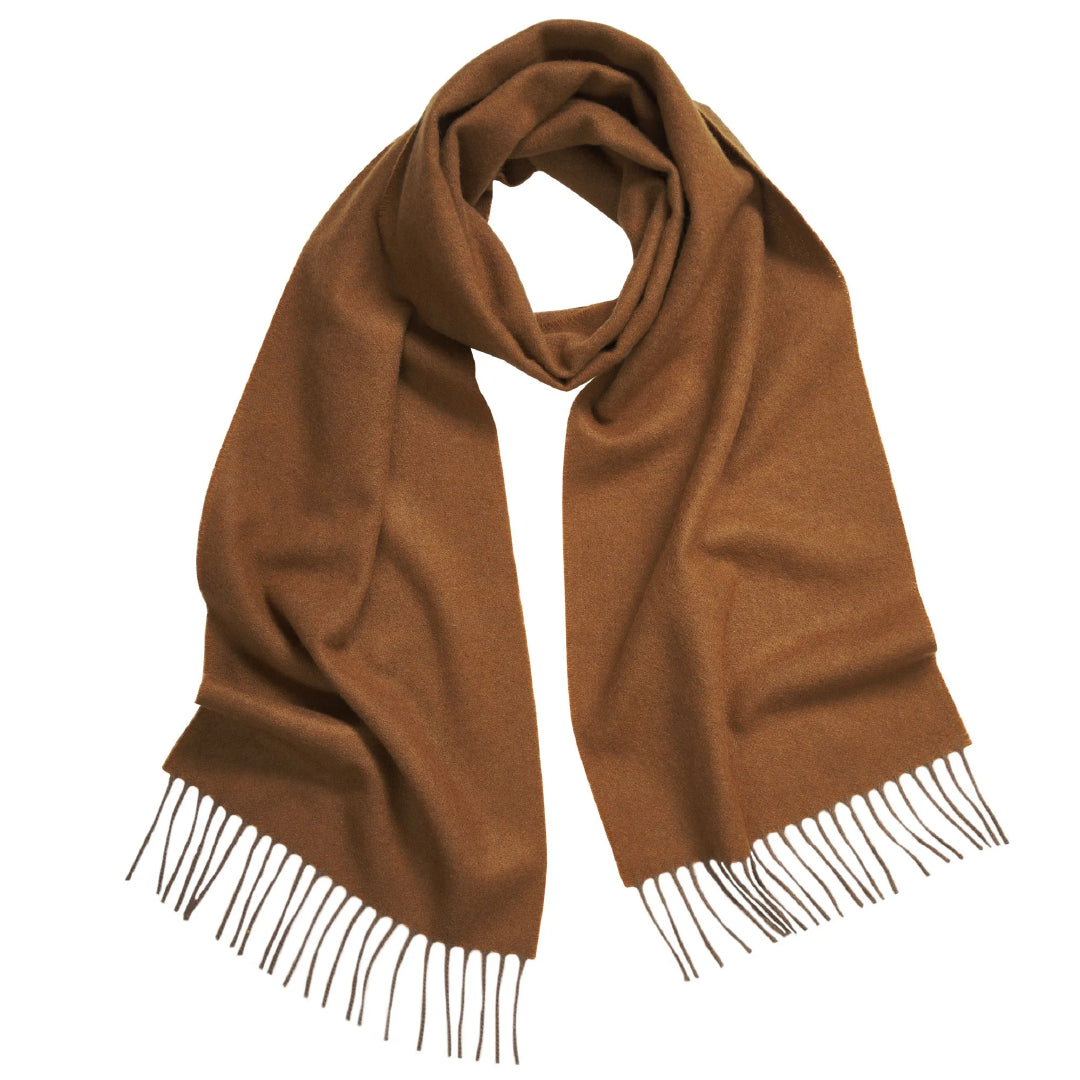 Brown Cashmere Scarf