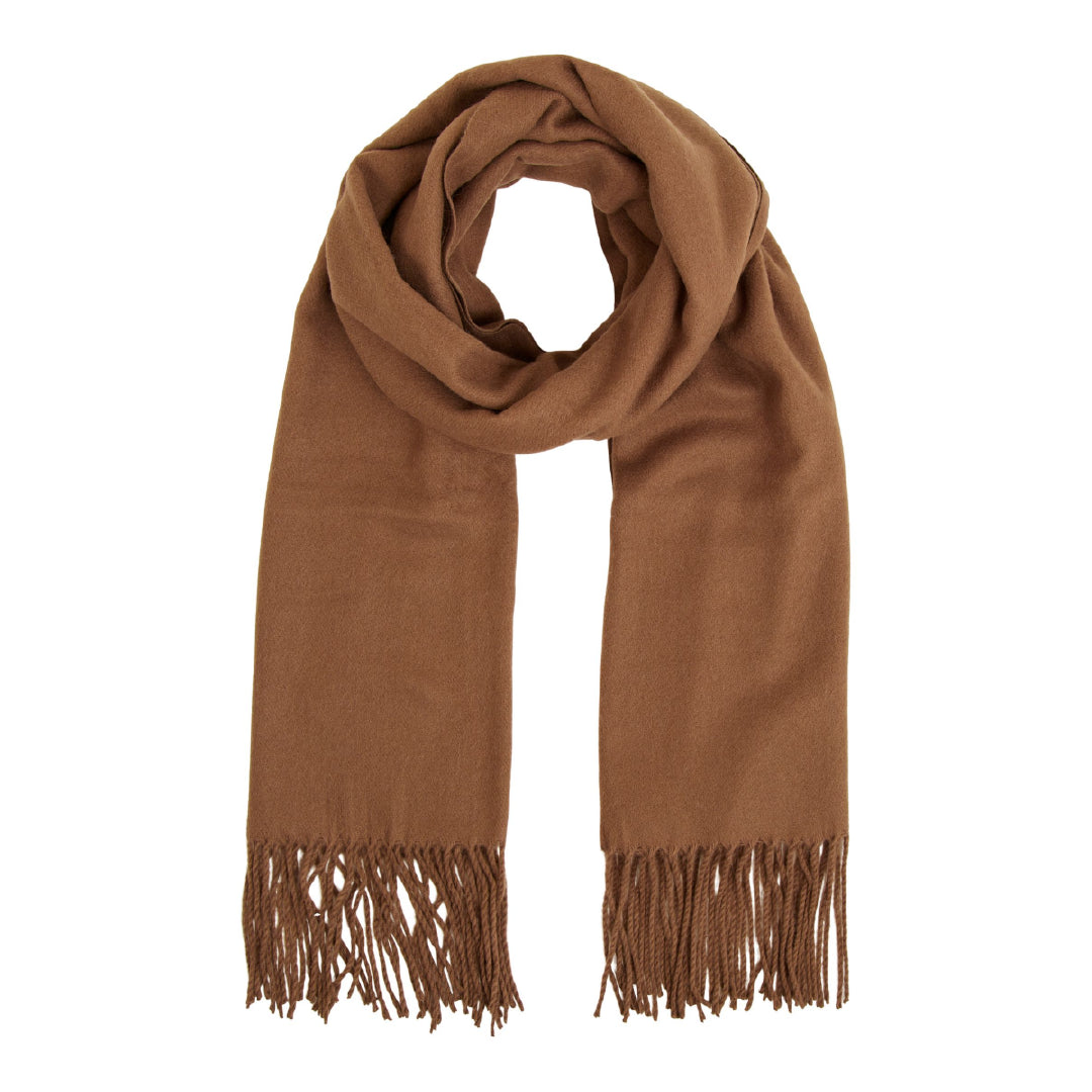 Brown Wool Scarf