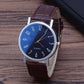Brown belt vintage Old Money watch