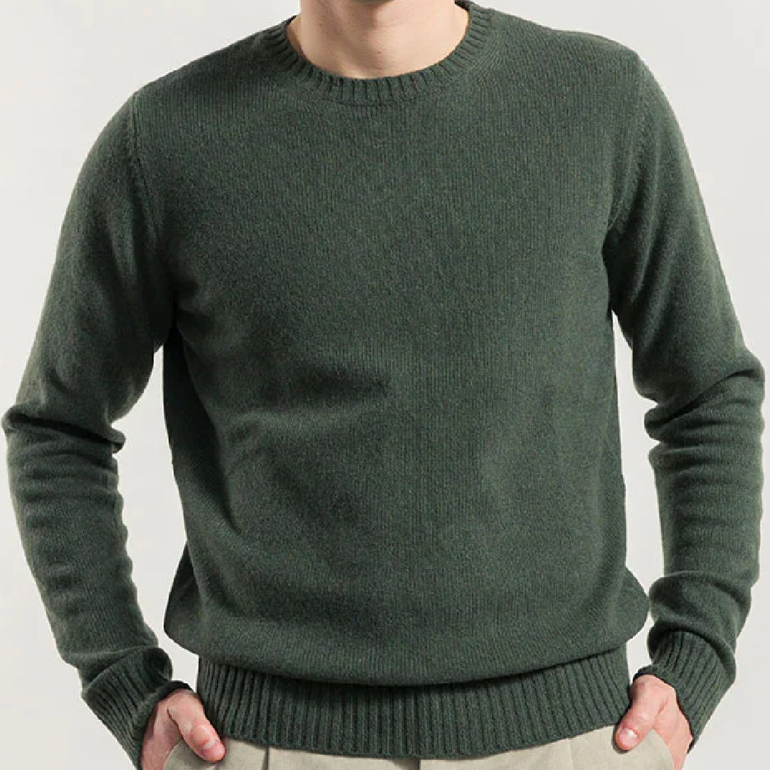 Green Cashmere Sweater