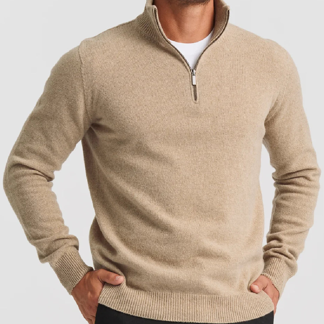 Half Zip Sweater Wool