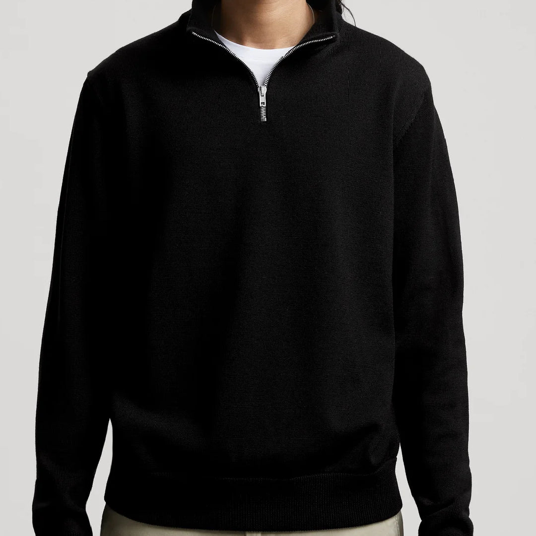 Merino Half Zip Sweater