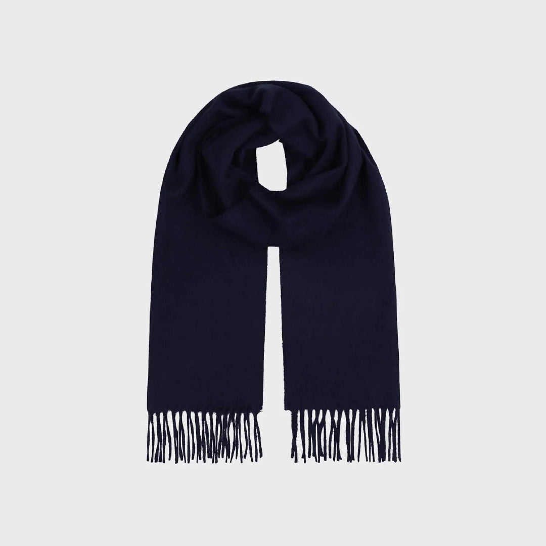 Navy Cashmere Scarf