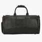Old Money Large black Leather Travel Bag