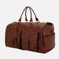 Old Money Men's Brown Leather Duffle Bag
