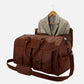 Old Money Men's Leather Duffle Bag