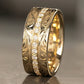 Q627 Gold Roman Ring