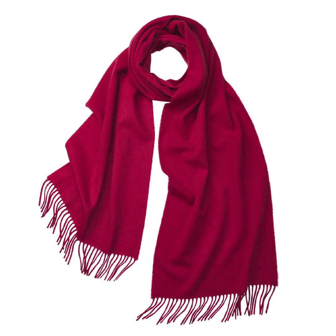 Red Cashmere Scarf