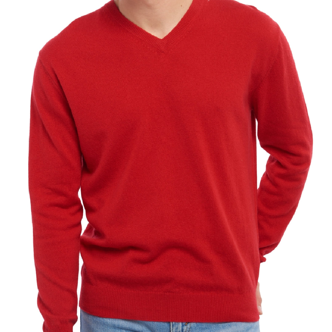 Red Cashmere Sweater