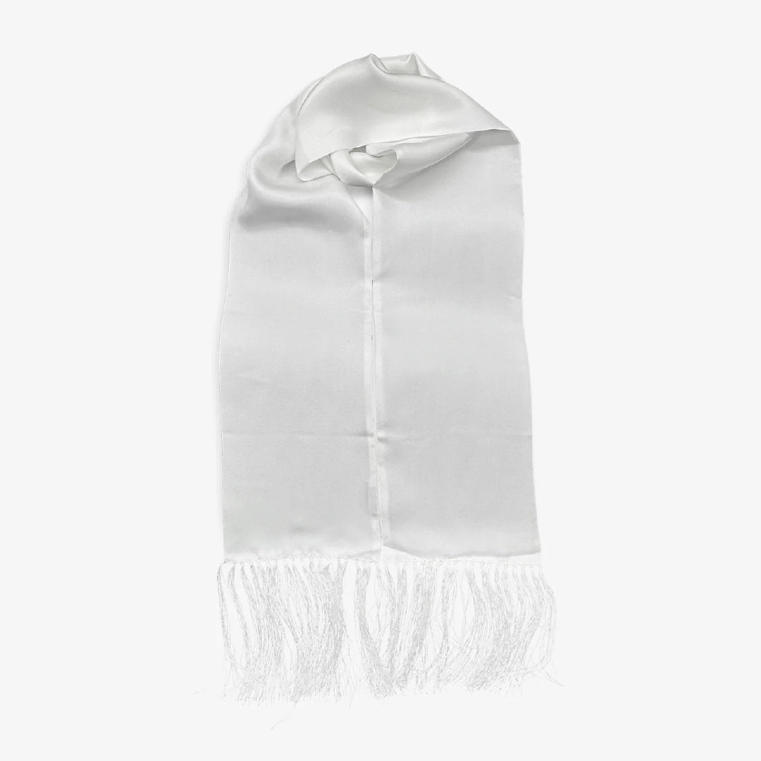 White Cashmere Scarf