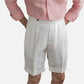White Gurkha Shorts