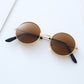 brown round sunglasses mens